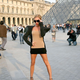 Image for article titled Posh's Pix In Paris: See Her "Emote"!